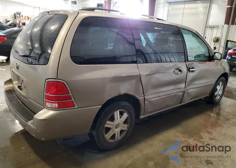 2005 Mercury Monterey Luxury z USA, uszkodzony, nr VIN 2MRDA22255BJ01823